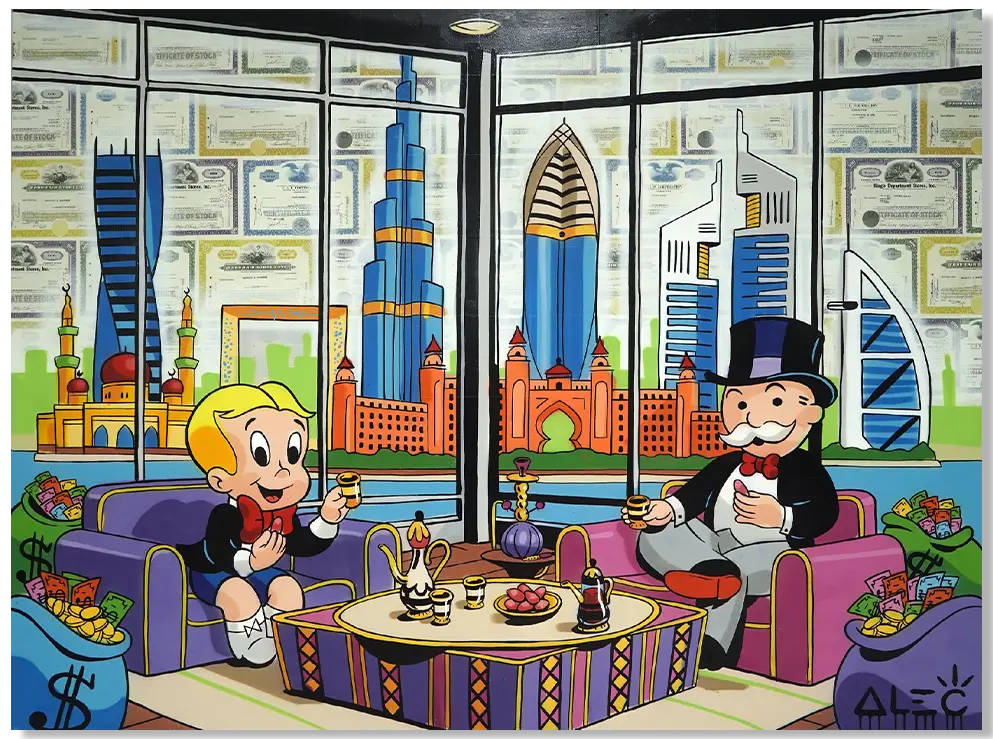 Monopoly-and-Richie-Tea-in-Dubai-Penthouse
